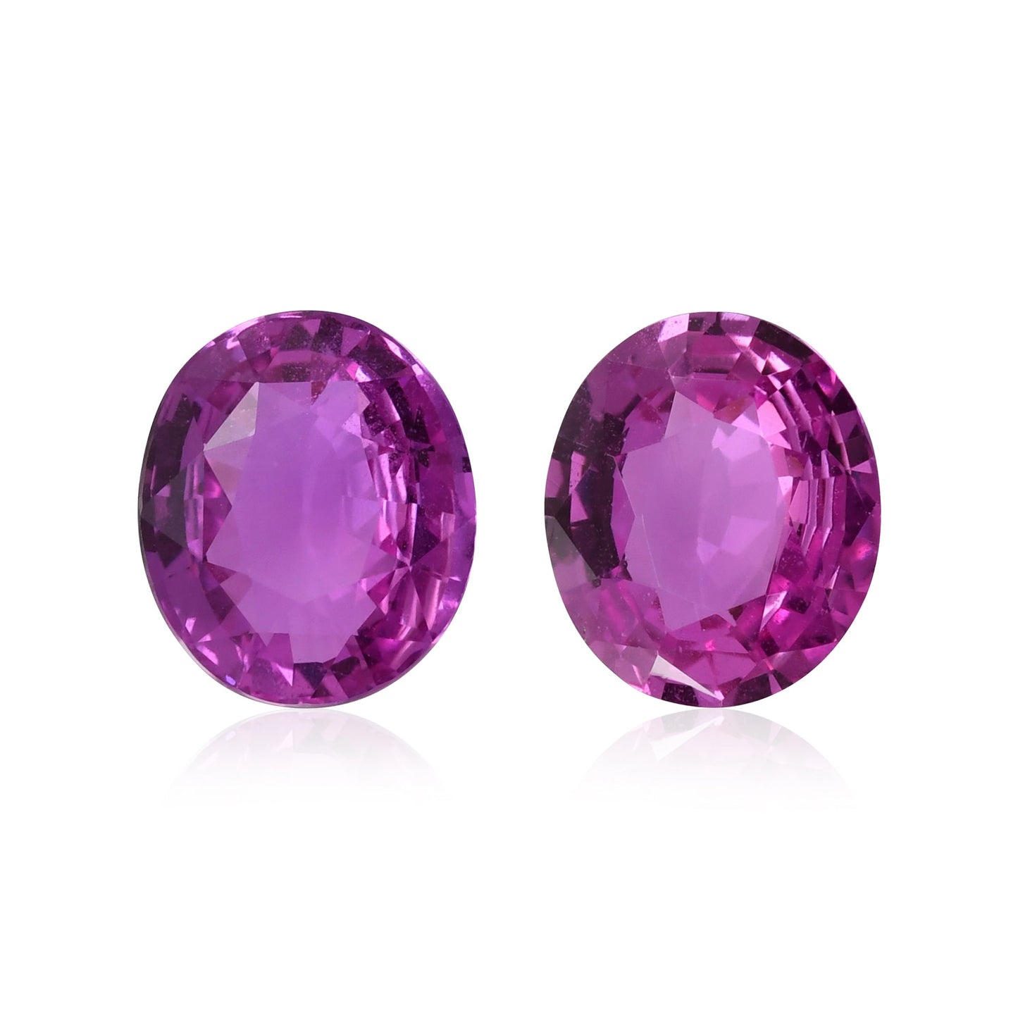 7.07 Carat Pink MADAGASCAR Oval Sapphire CD