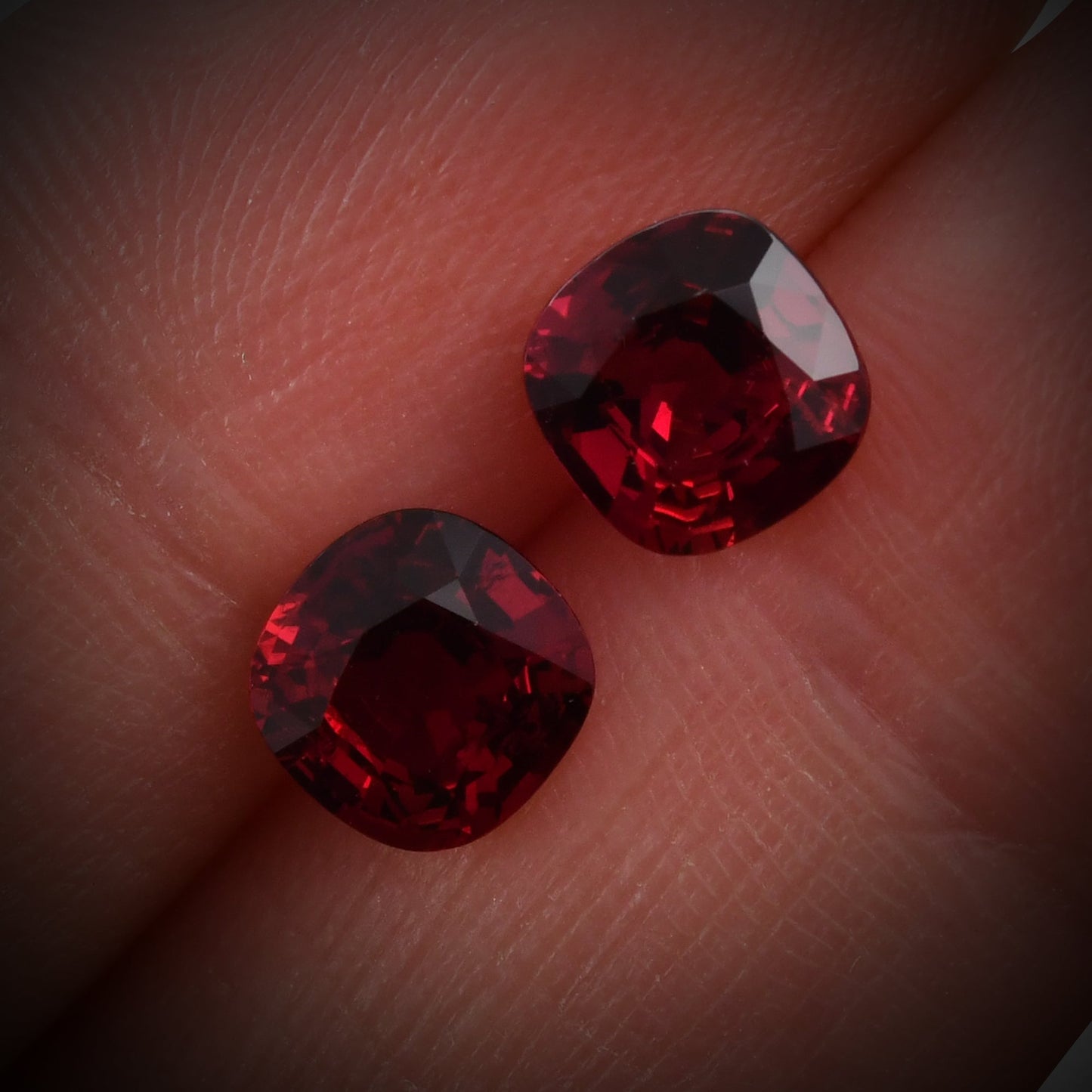 2.45 Carat Red MOZAMBICAN Cushion Ruby CD