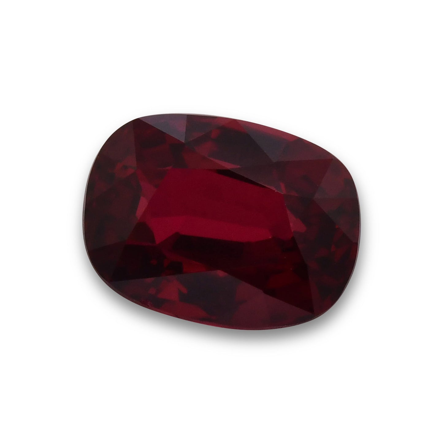 2.61 Carat Red MOZAMBIQUE Cushion Ruby CD