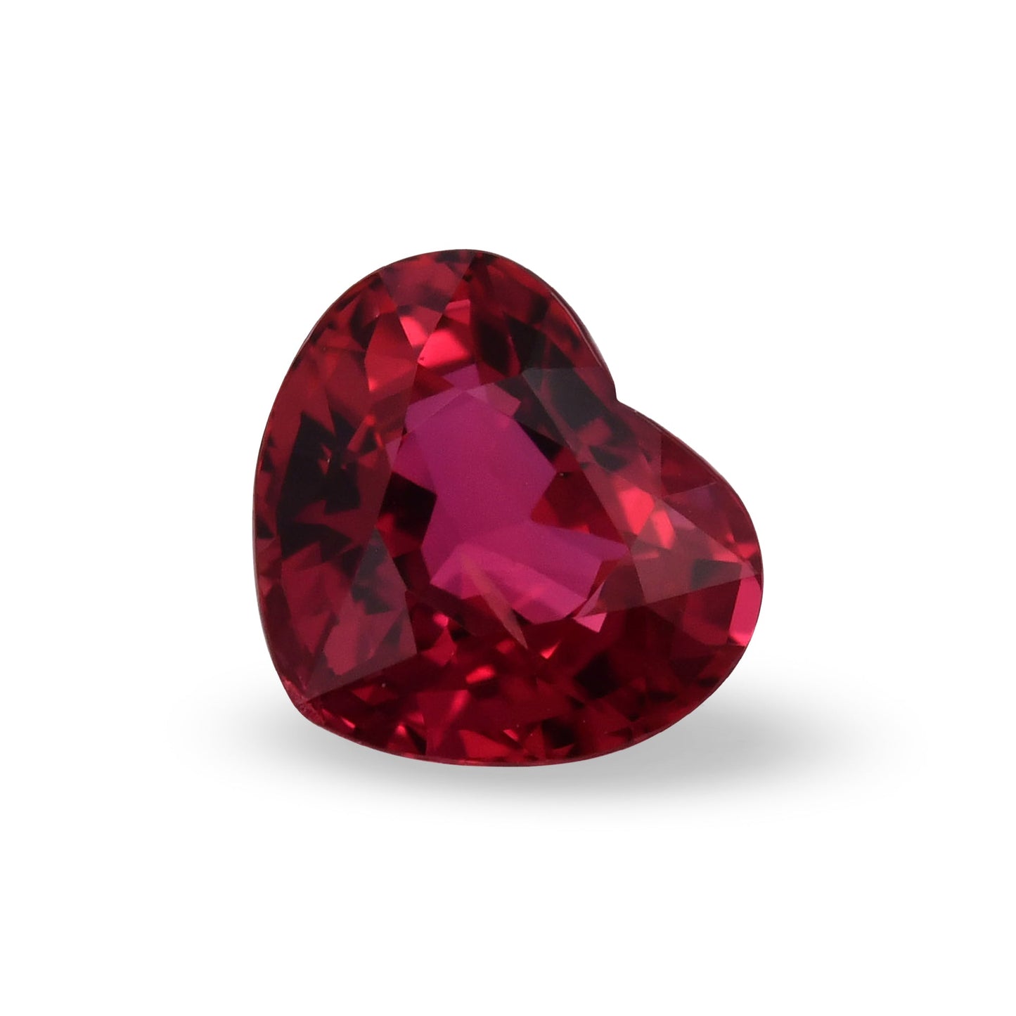 1.33 Carat Red MOZAMBIQUE Heart Ruby CD