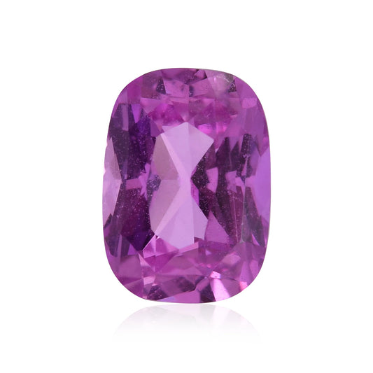 2,15 Karat rosafarbener MADAGASKAR-Kissen-Saphir