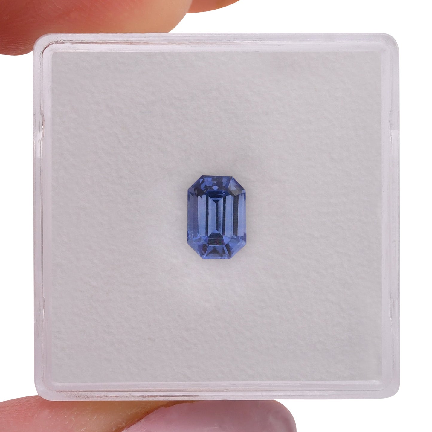 0,93 Karat blauer Smaragd-Saphir aus Sri Lanka