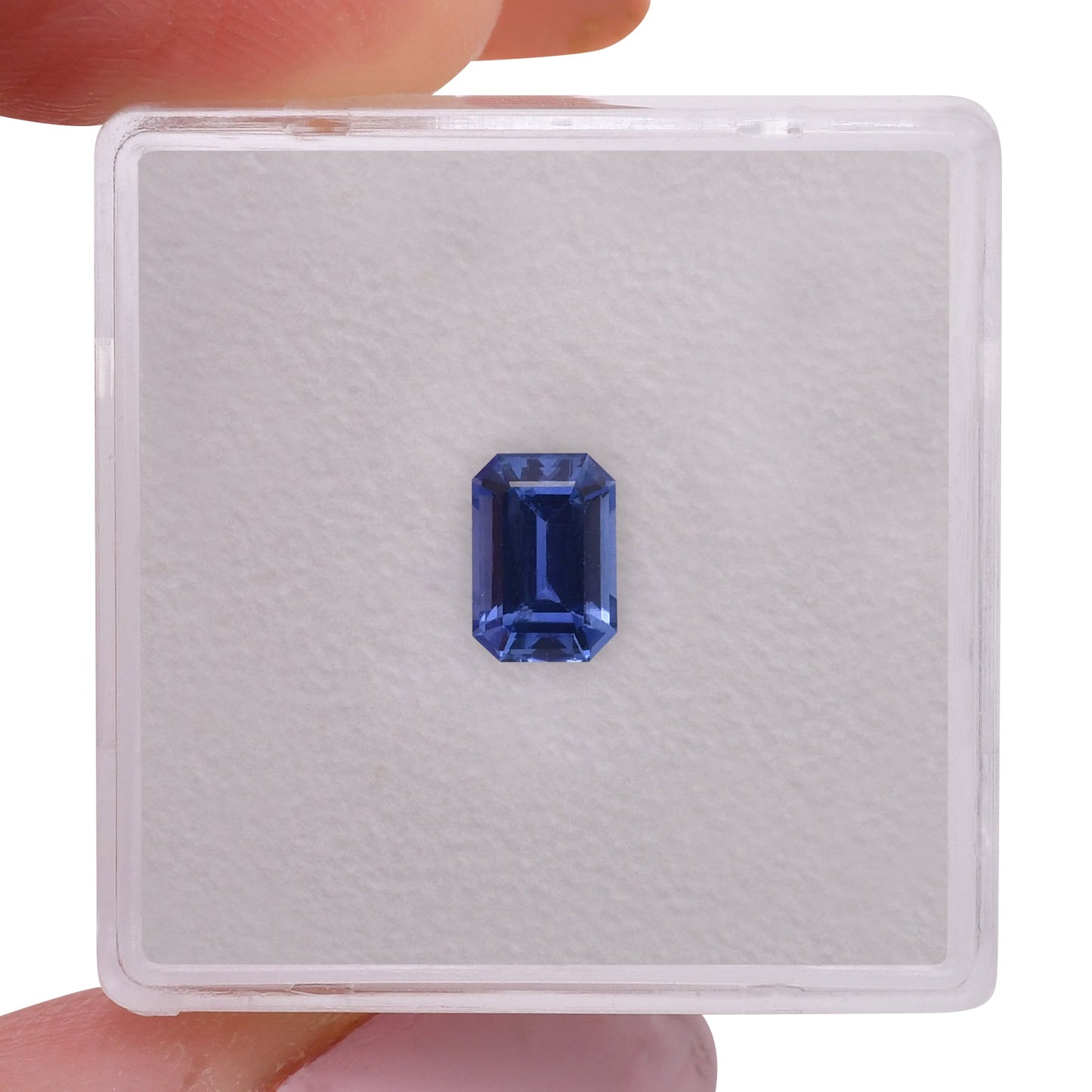 0,94 Karat blauer Smaragd-Saphir aus Sri Lanka