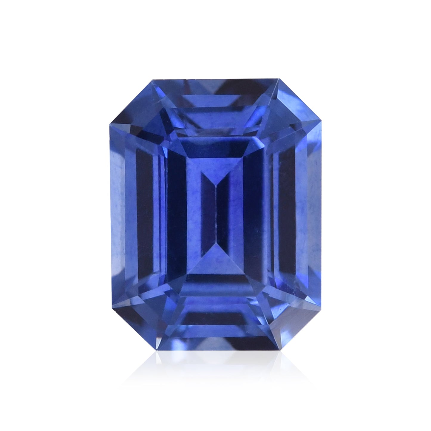 1,12 Karat blauer Smaragd-Saphir aus Sri Lanka