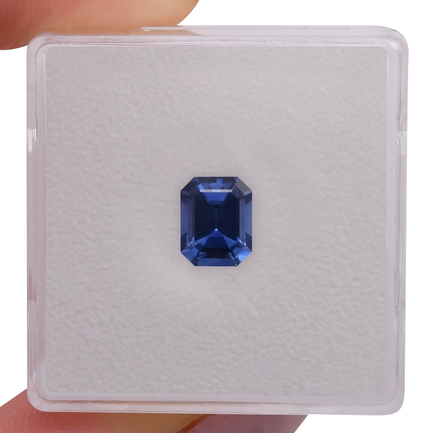 1,30 Karat blauer Smaragd-Saphir aus Sri Lanka