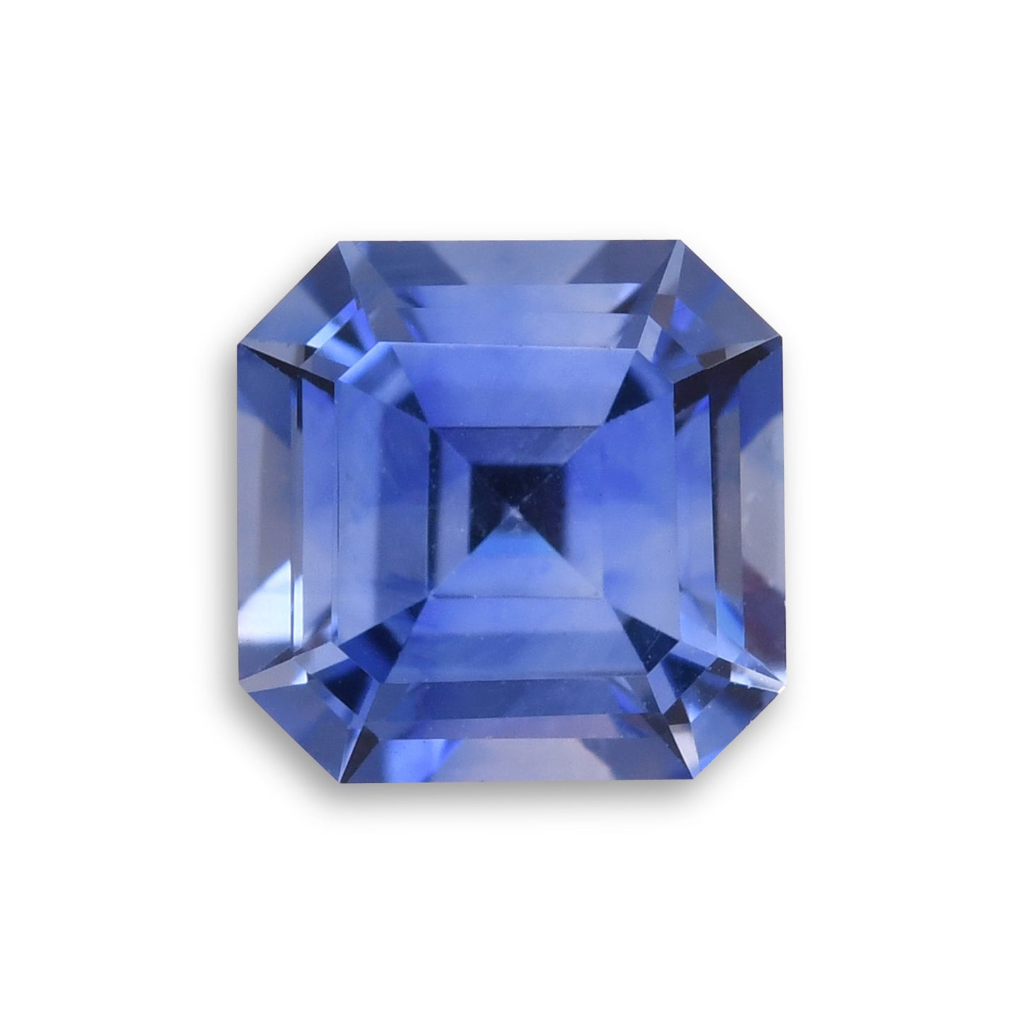 1.23 Carat Blue SRI LANKAN Sq. Emerald Sapphire