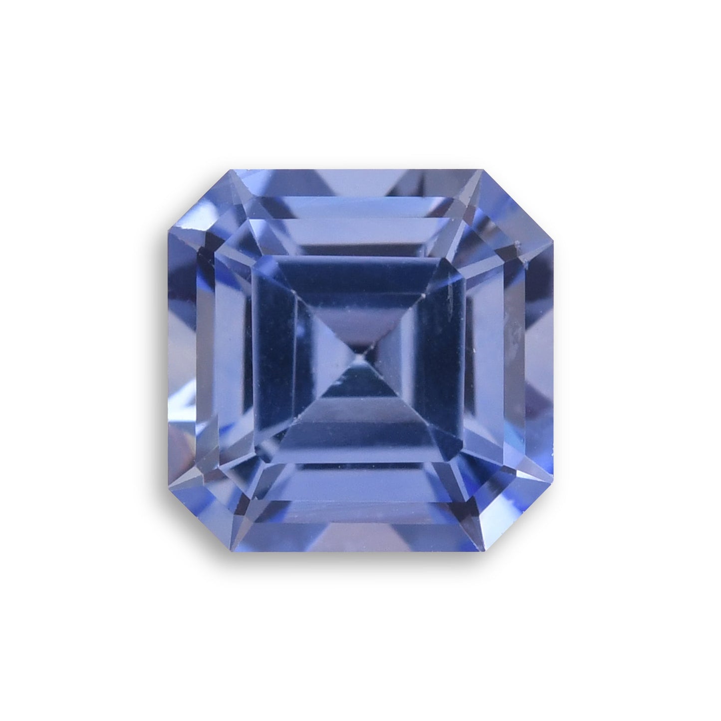 1.34 Carat Blue SRI LANKAN Sq. Emerald Sapphire