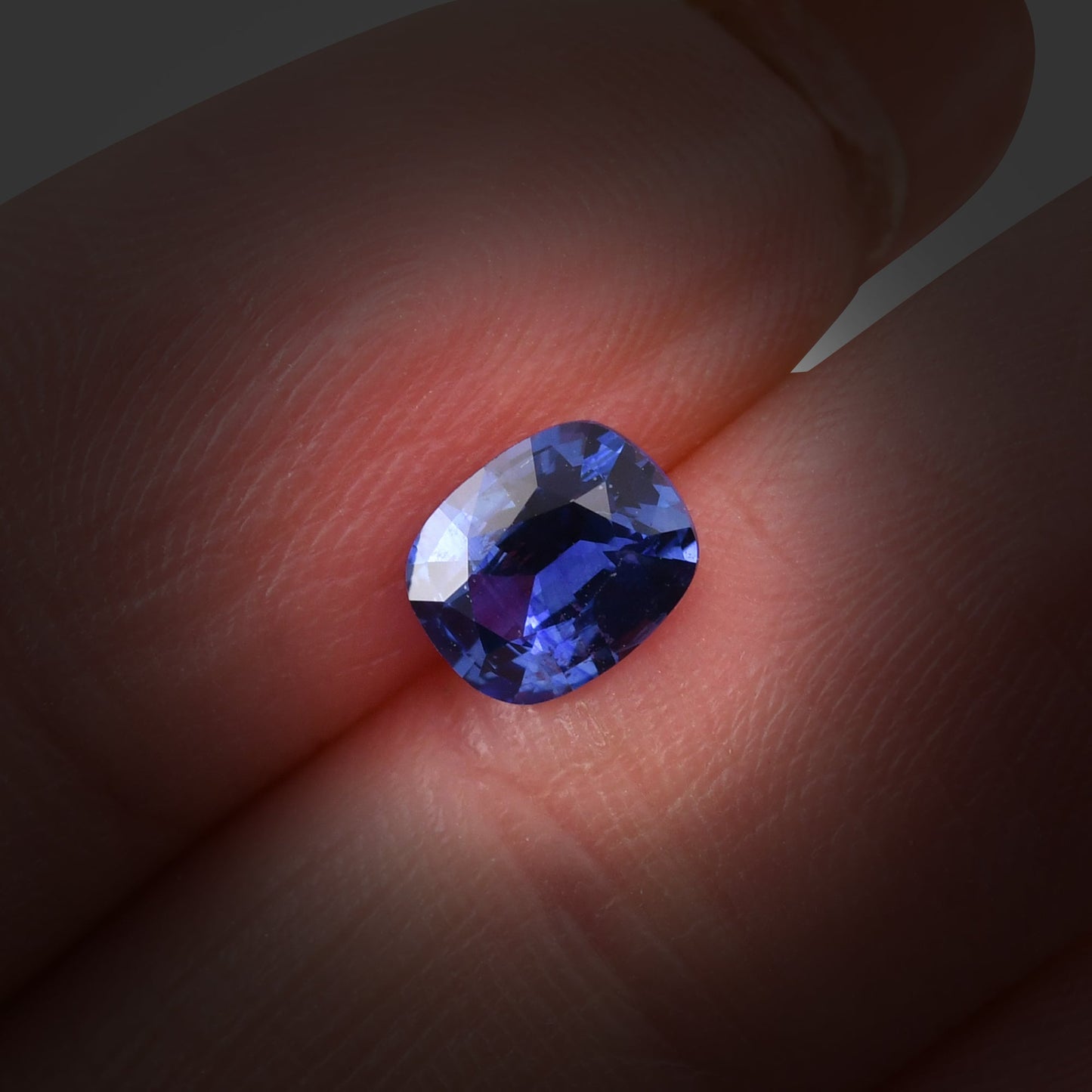 1.18 Carat Blue SRI LANKAN Cushion Sapphire