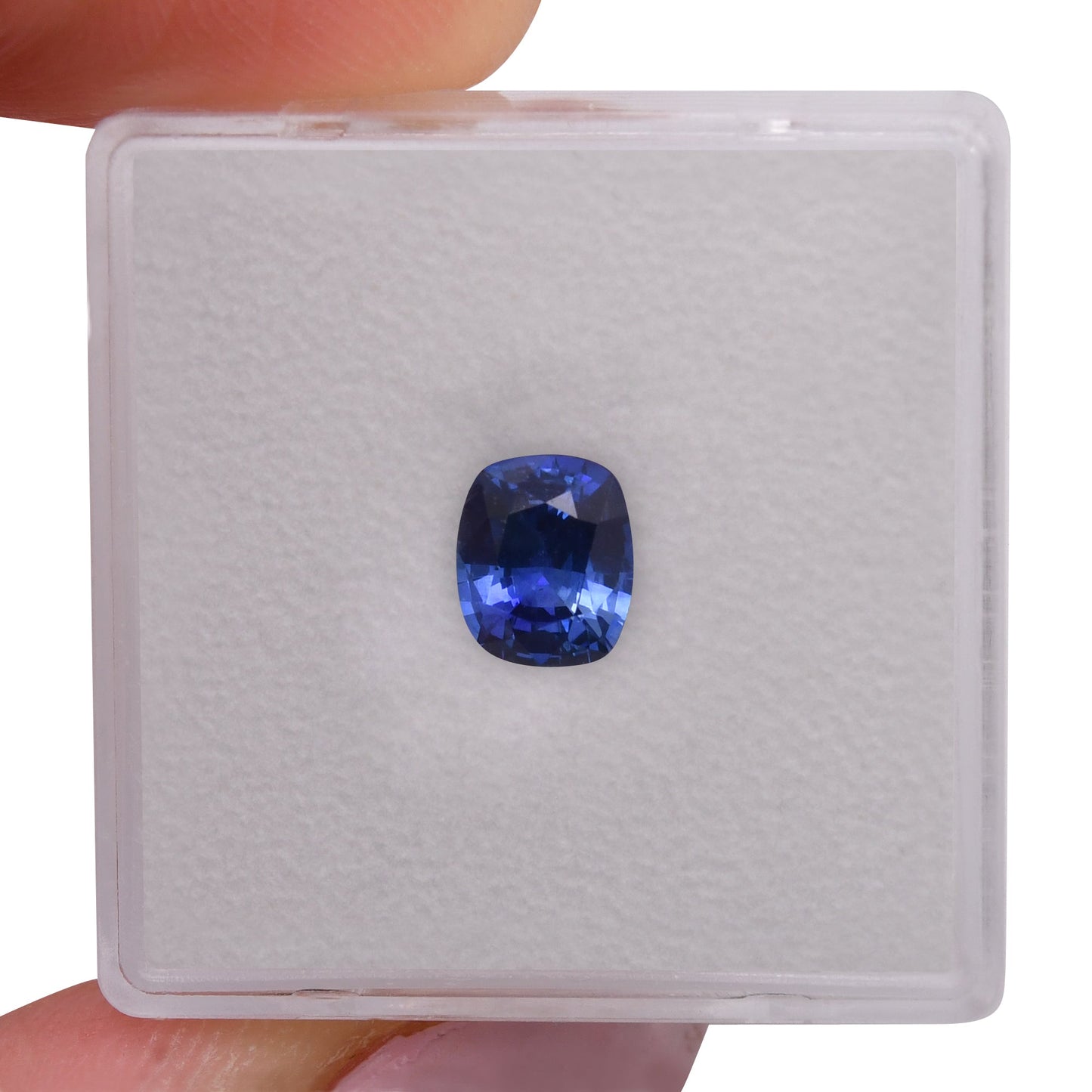 1,14 Karat blauer Kissen-Saphir aus Sri Lanka