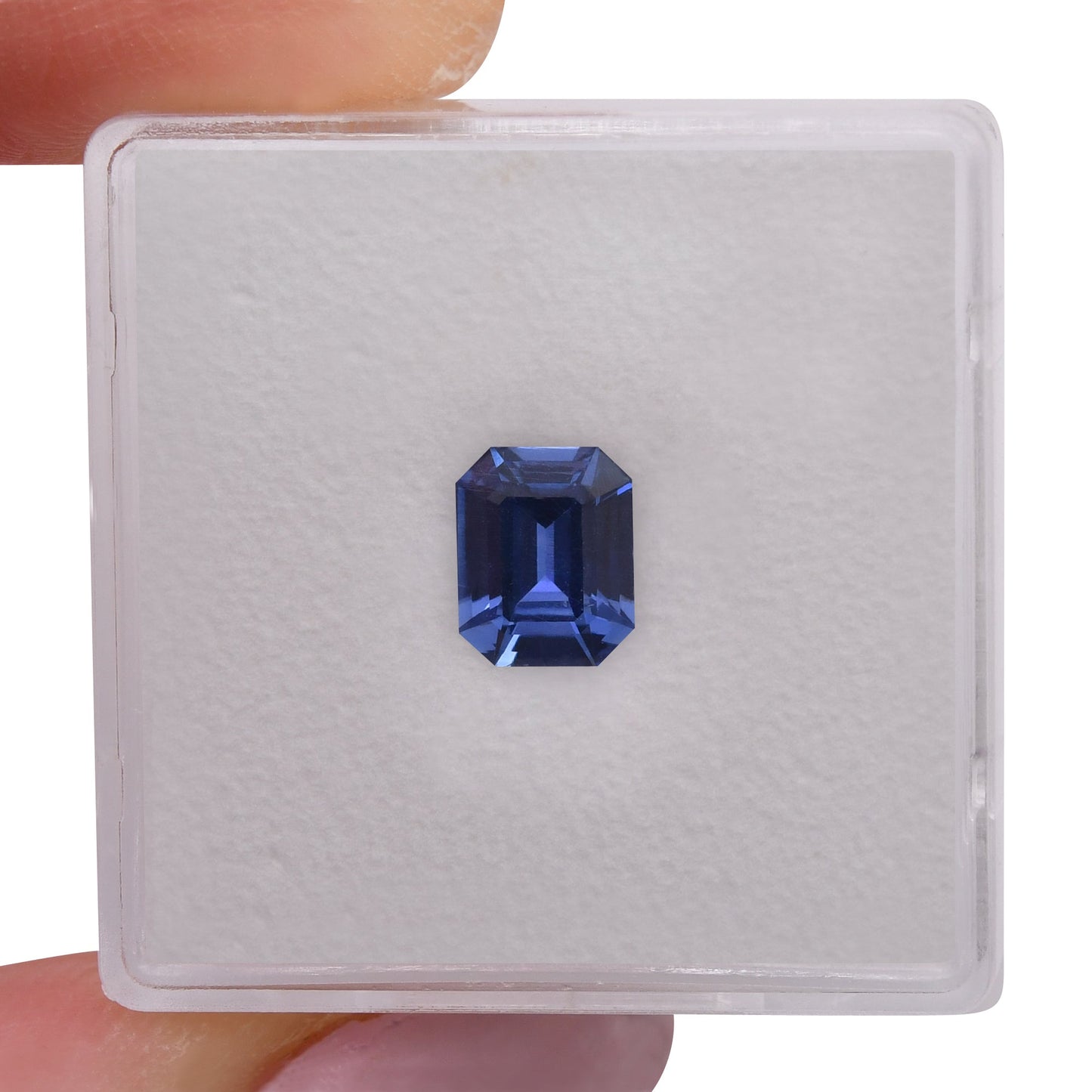 1,19 Karat blauer Smaragd-Saphir aus Sri Lanka