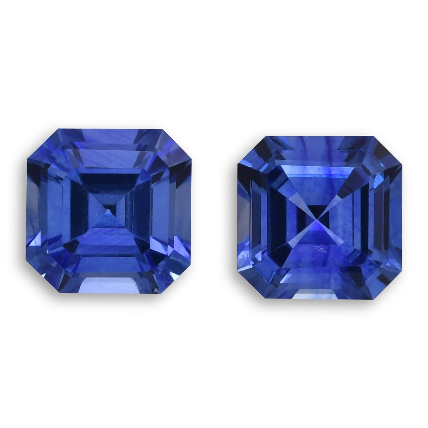 1.43 Carat Blue SRI LANKAN Sq. Emerald Sapphire