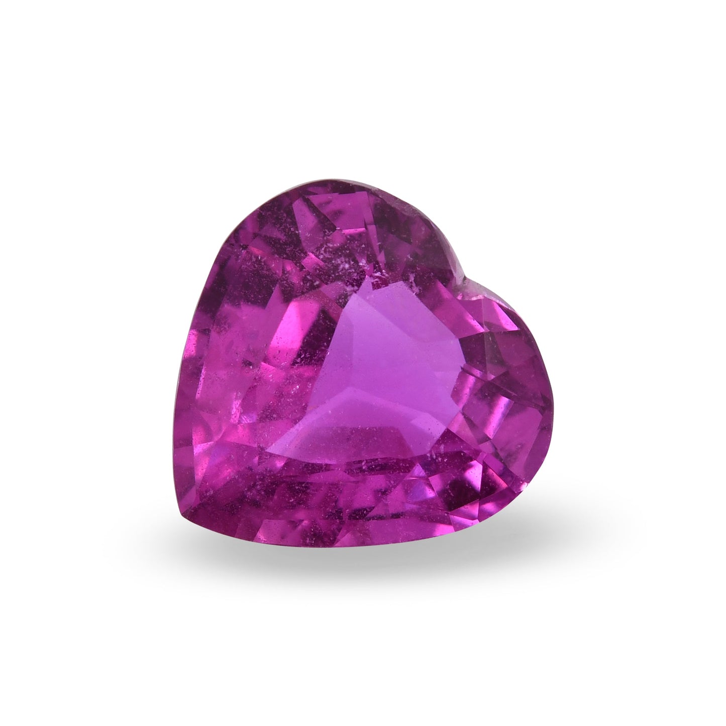 6,58 Karat rosa Madagaskar Herz-Saphir CD