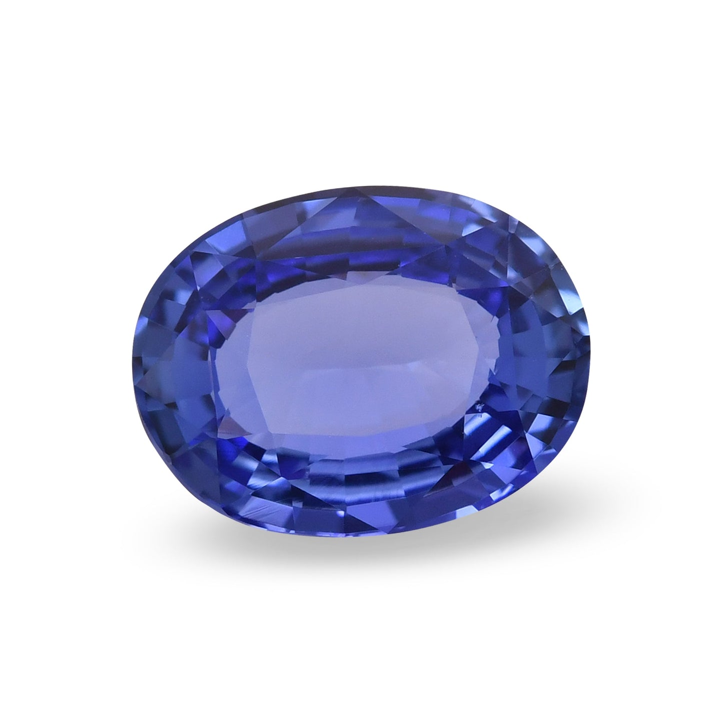 2,76 Karat blauer ovaler Saphir aus Sri Lanka (CD)