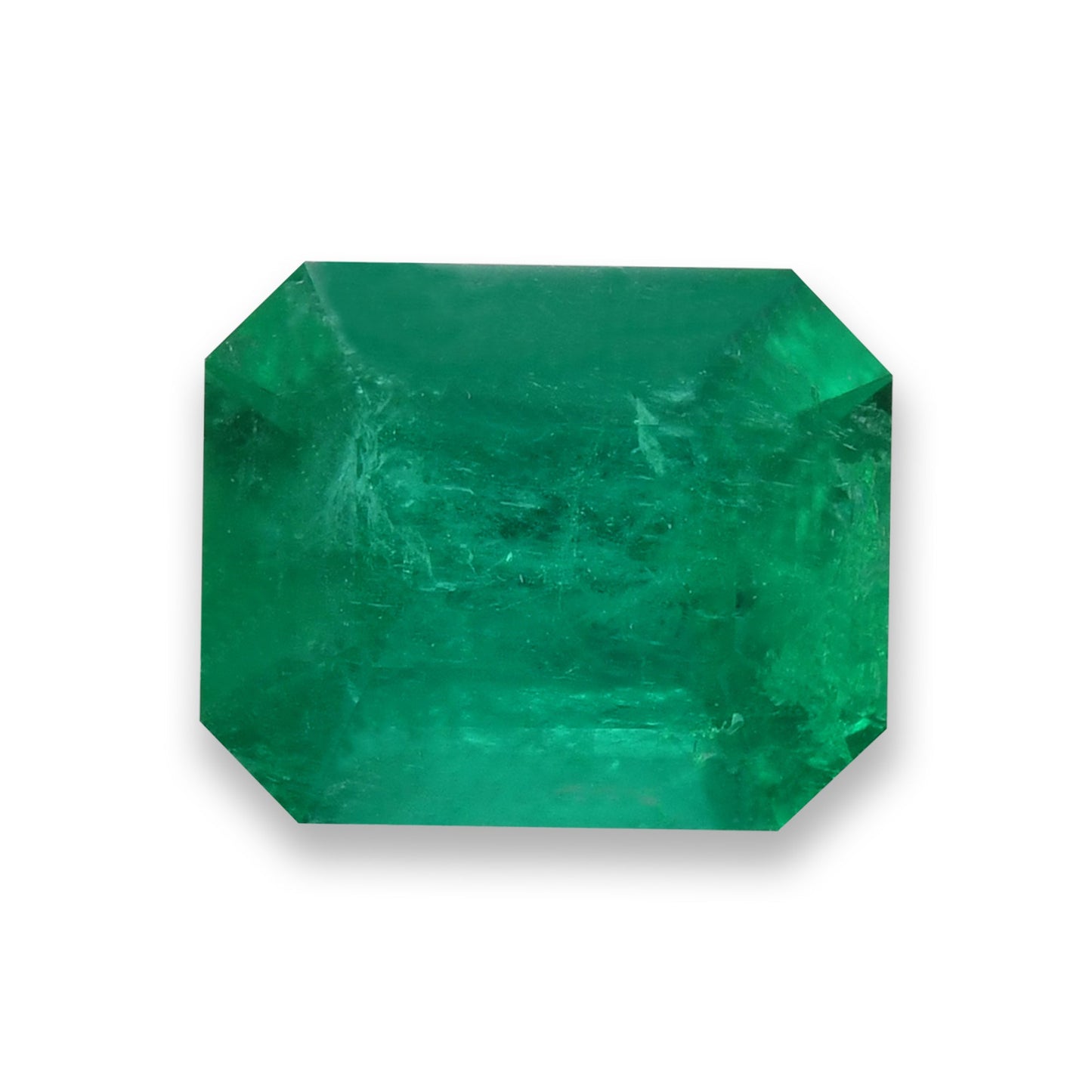 1,85 Karat Grüner kolumbianischer Smaragd Muzo Emerald CD