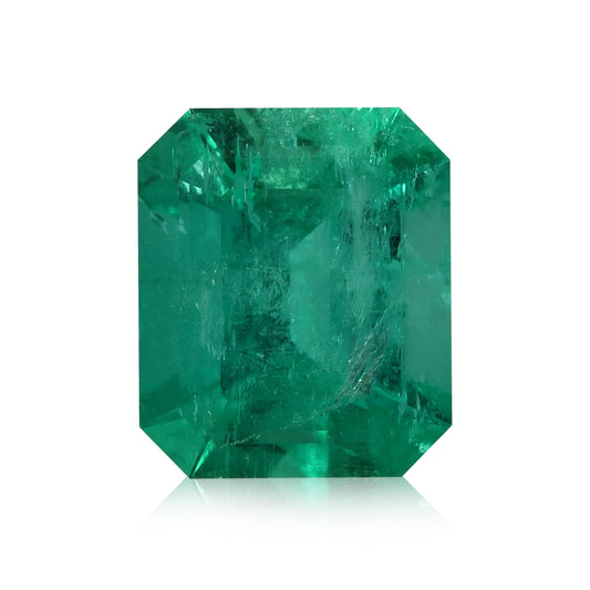 3,00 Karat Grüner kolumbianischer Smaragd Muzo Emerald CD