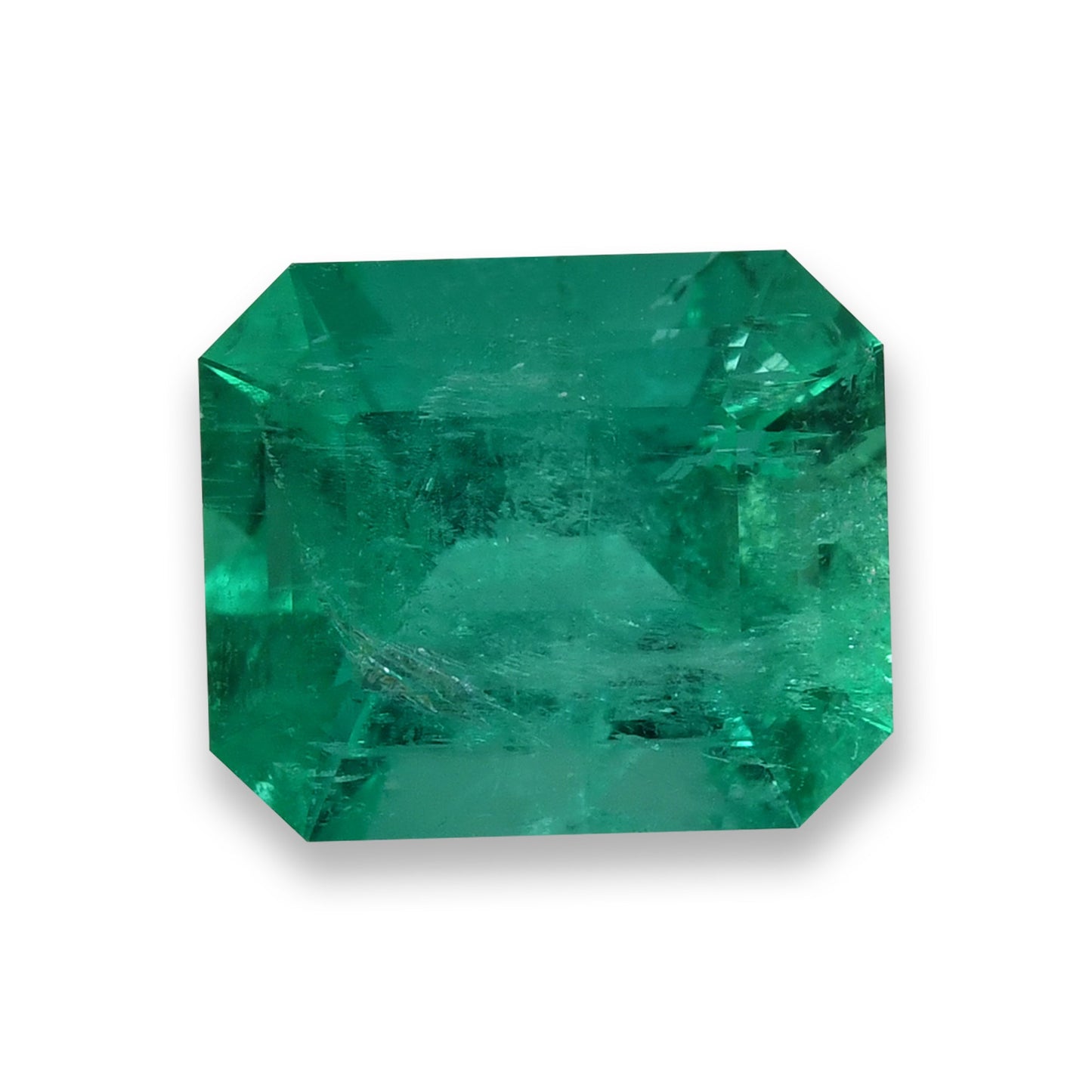 3,00 Karat Grüner kolumbianischer Smaragd Muzo Emerald CD
