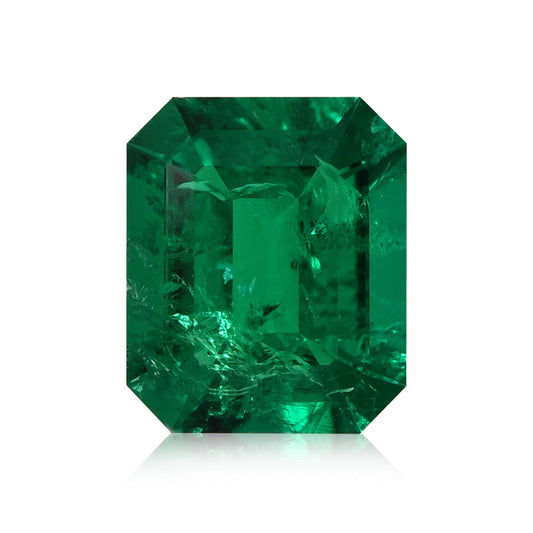 1,19 Karat Grüner kolumbianischer Smaragd Muzo Emerald CD