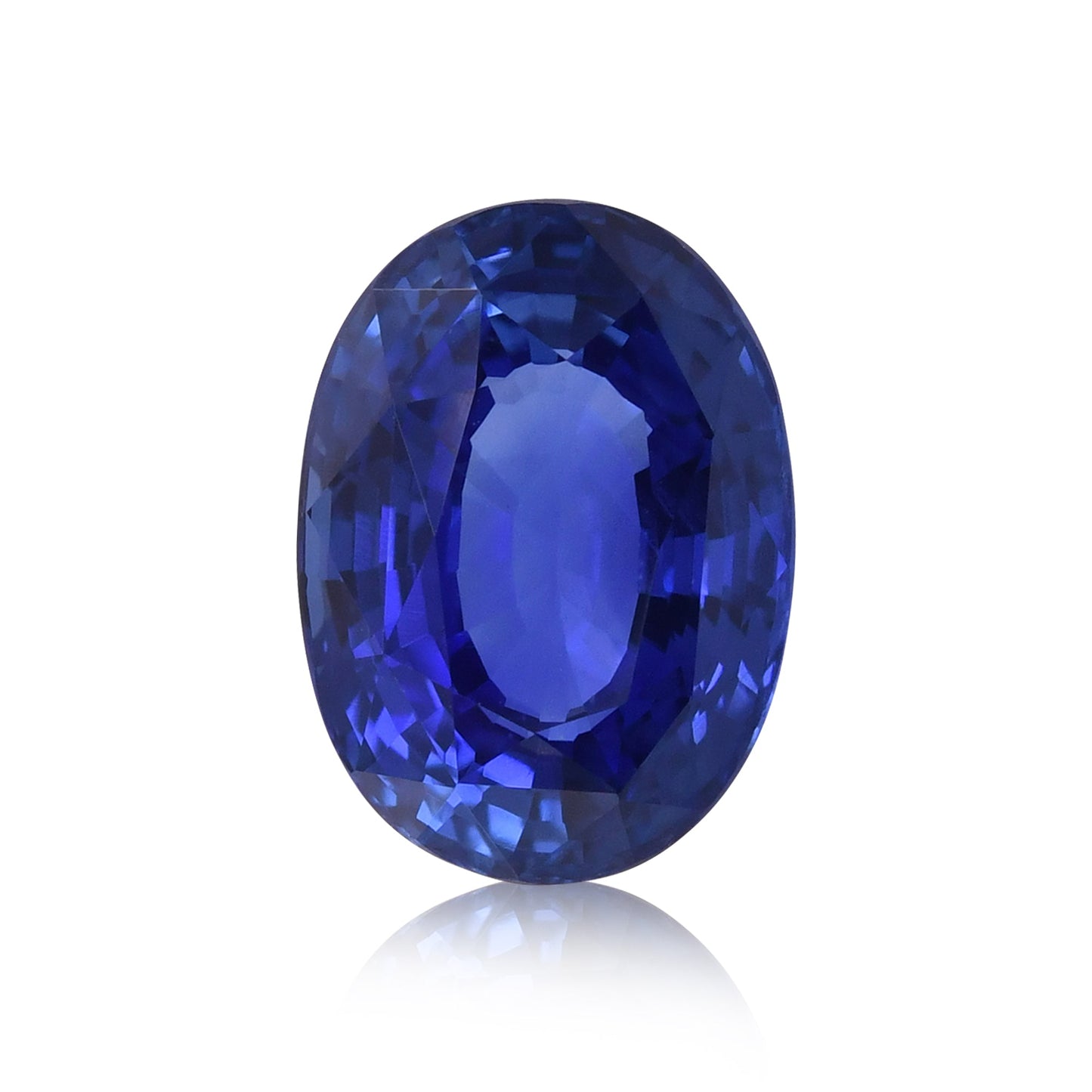 6,58 Karat blauer ovaler Saphir aus Sri Lanka (AGL)