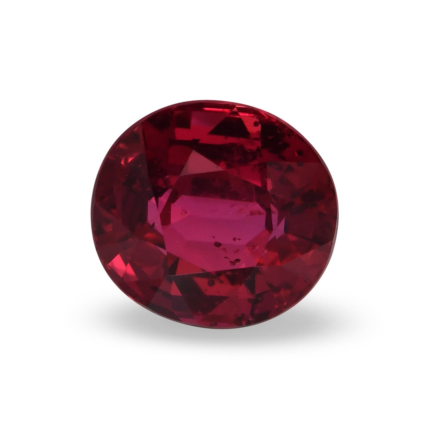3.06 Carat Red MOZAMBIQUE Oval Ruby AGL No Heat