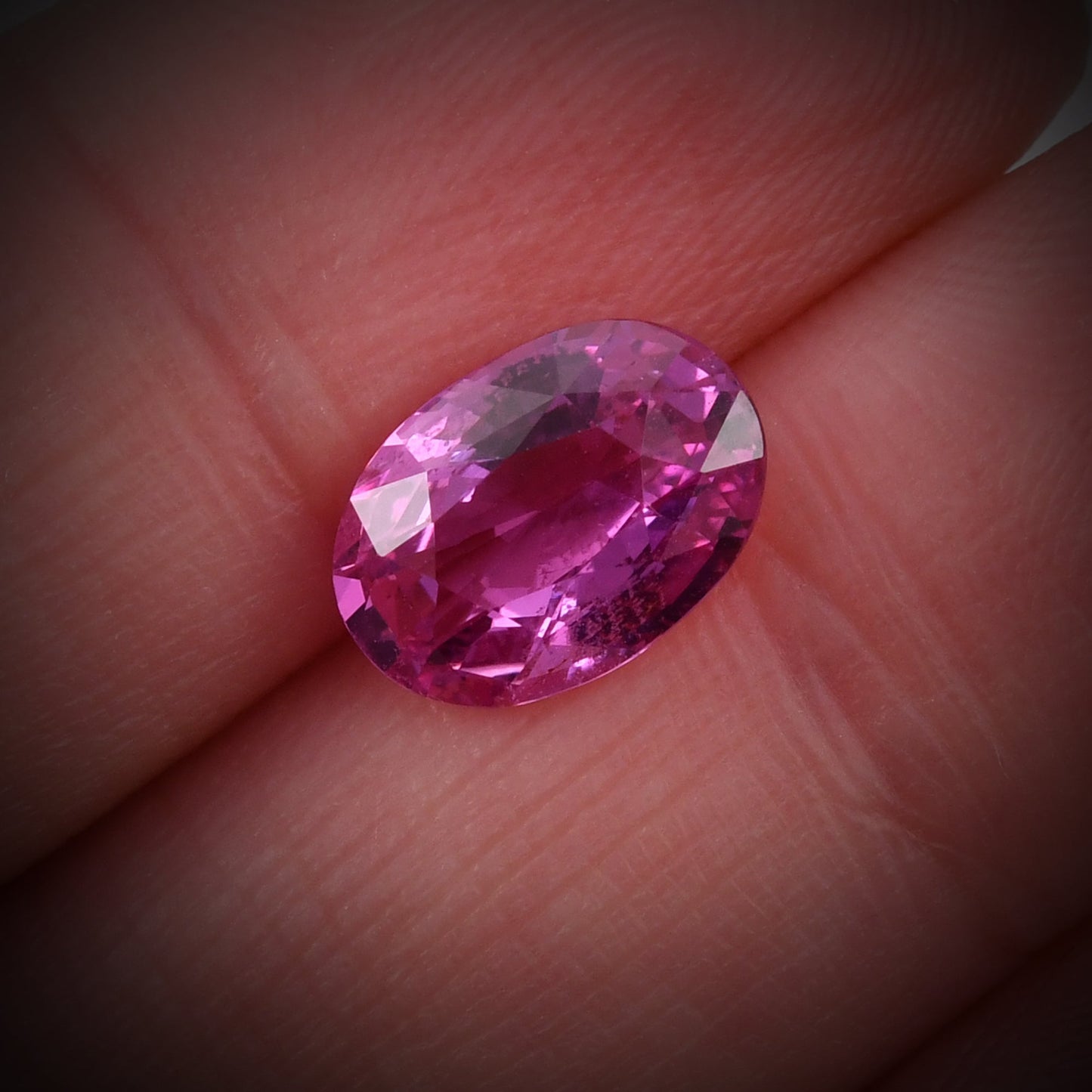 3.04 Carat Pink MADAGASCAR Oval Sapphire GRS