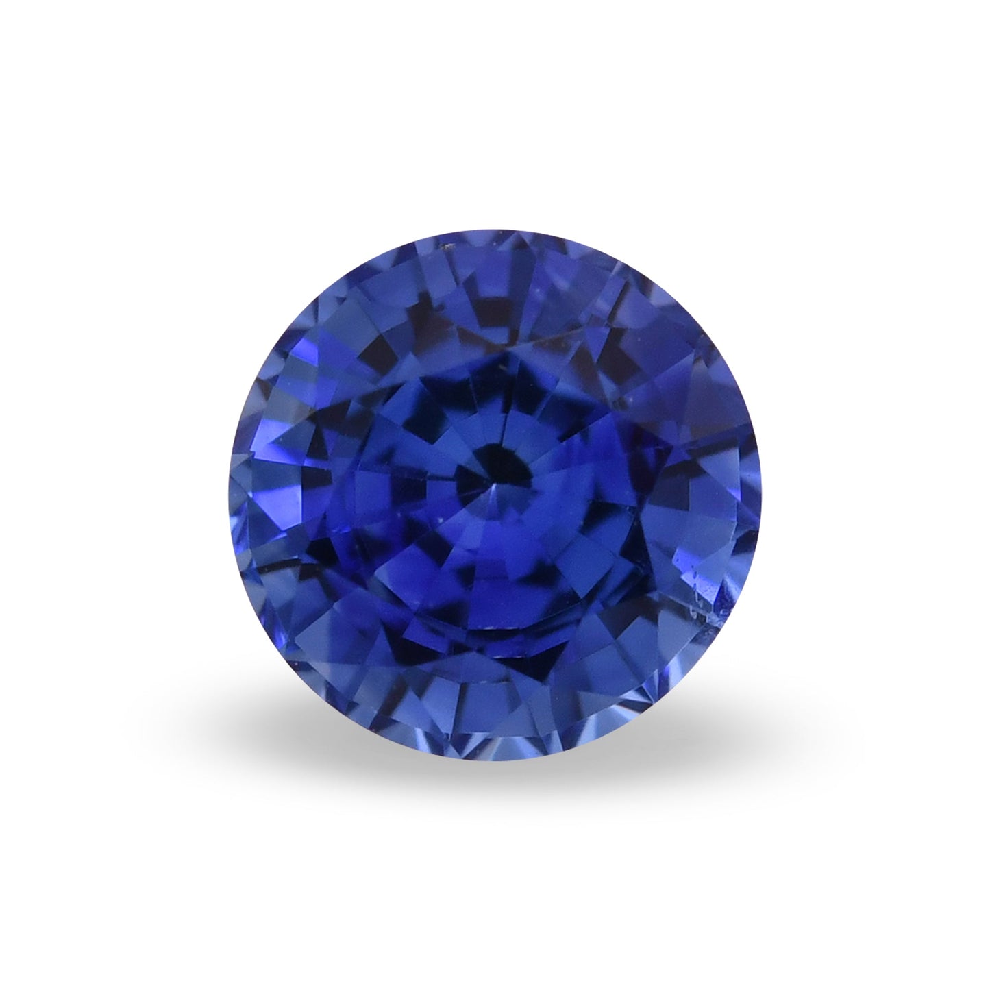 1,03 Karat blauer runder Saphir aus Sri Lanka
