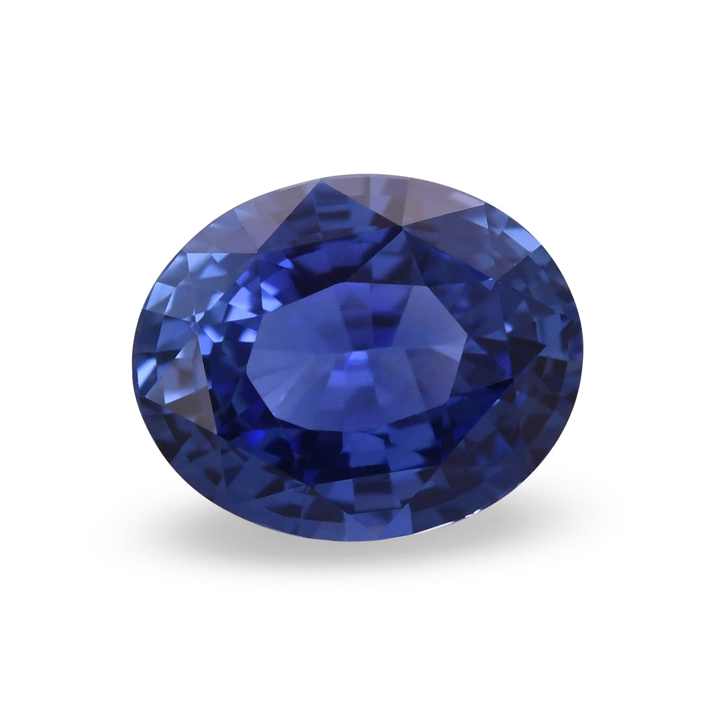 3,25 Karat blauer ovaler Saphir aus Sri Lanka (CD)