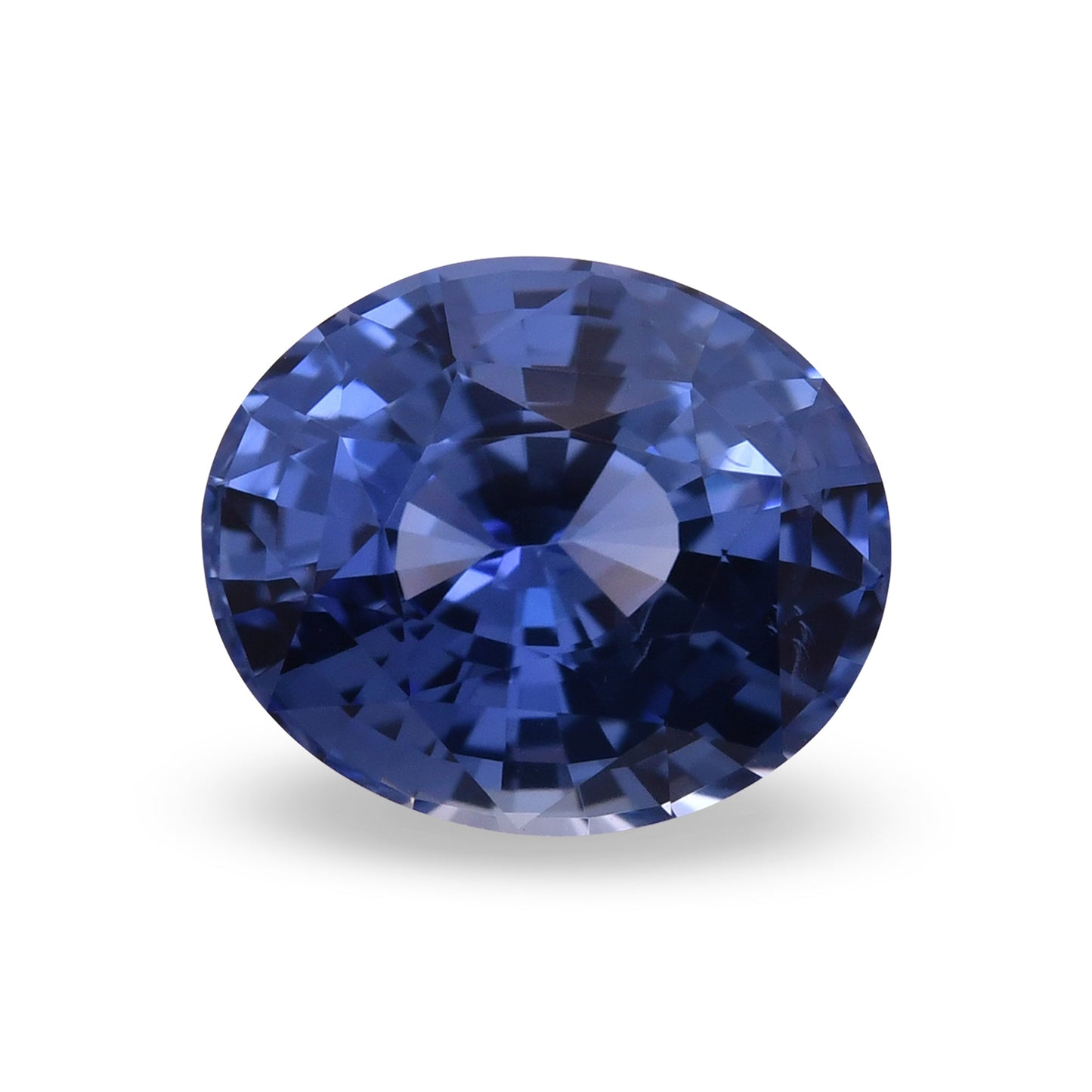 3,28 Karat blauer ovaler Saphir aus Sri Lanka (CD)