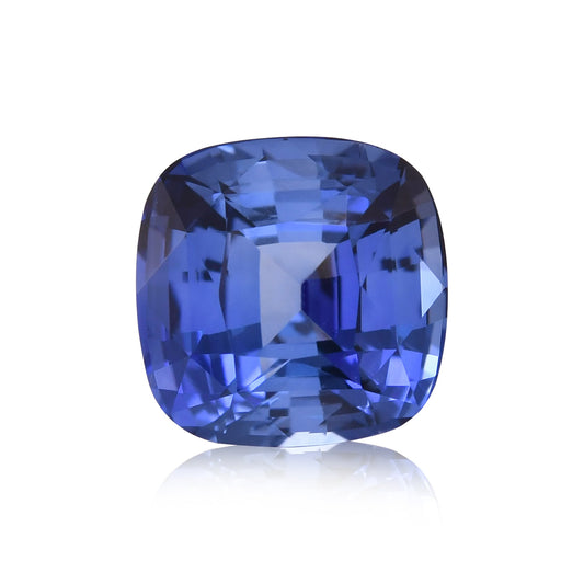 1,96 Karat blauer Kissen-Saphir aus Sri Lanka