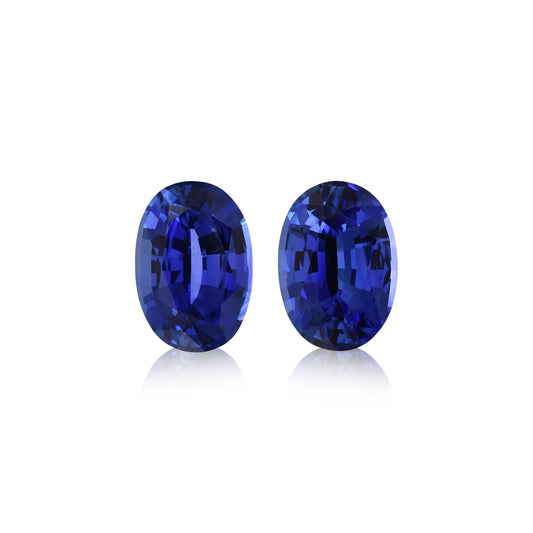 1,93 Karat blauer ovaler Saphir aus Sri Lanka