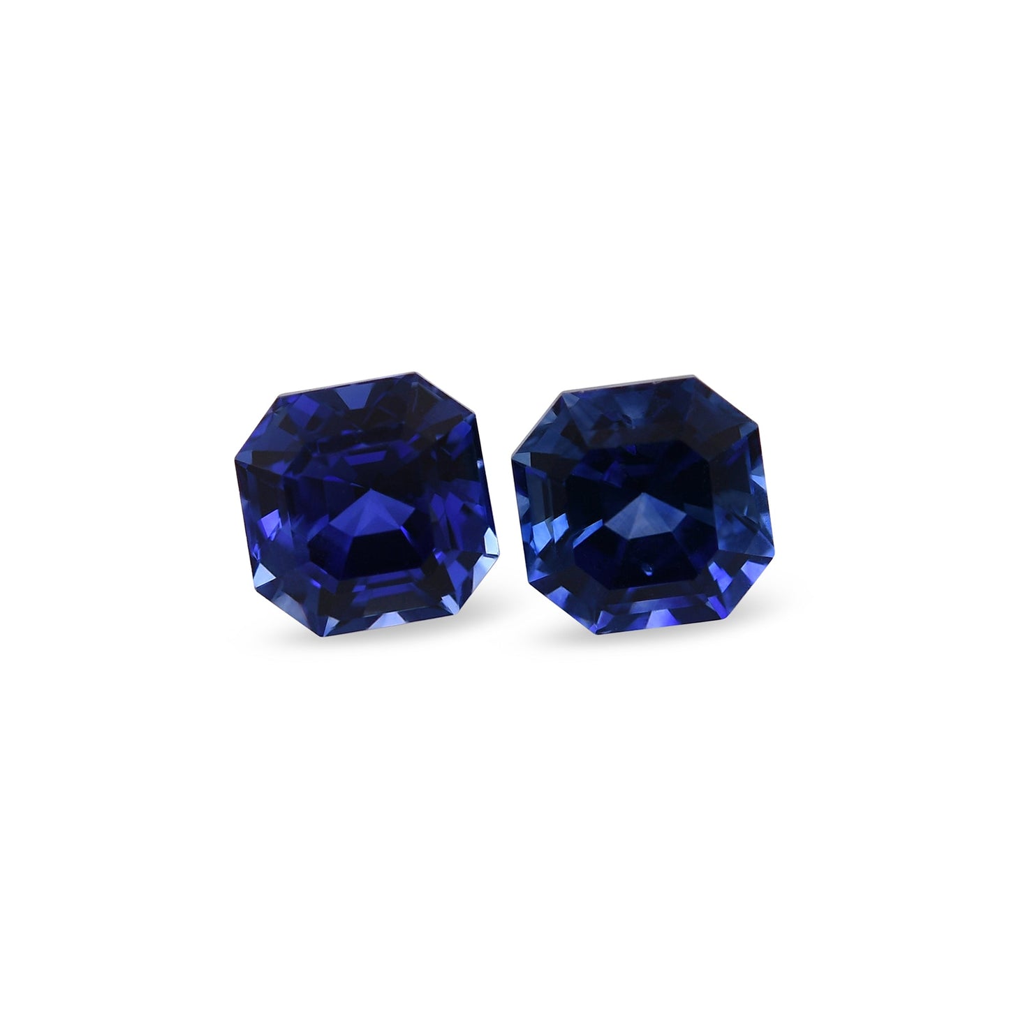 1.75 Carat Blue SRI LANKAN Sq. Emerald Sapphire