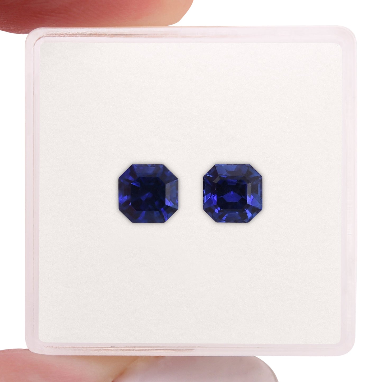 1.75 Carat Blue SRI LANKAN Sq. Emerald Sapphire
