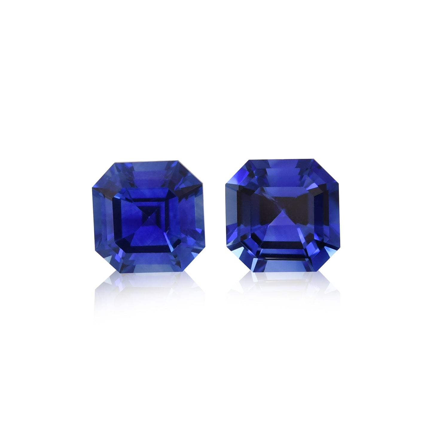 1.33 Carat Blue SRI LANKAN Sq. Emerald Sapphire
