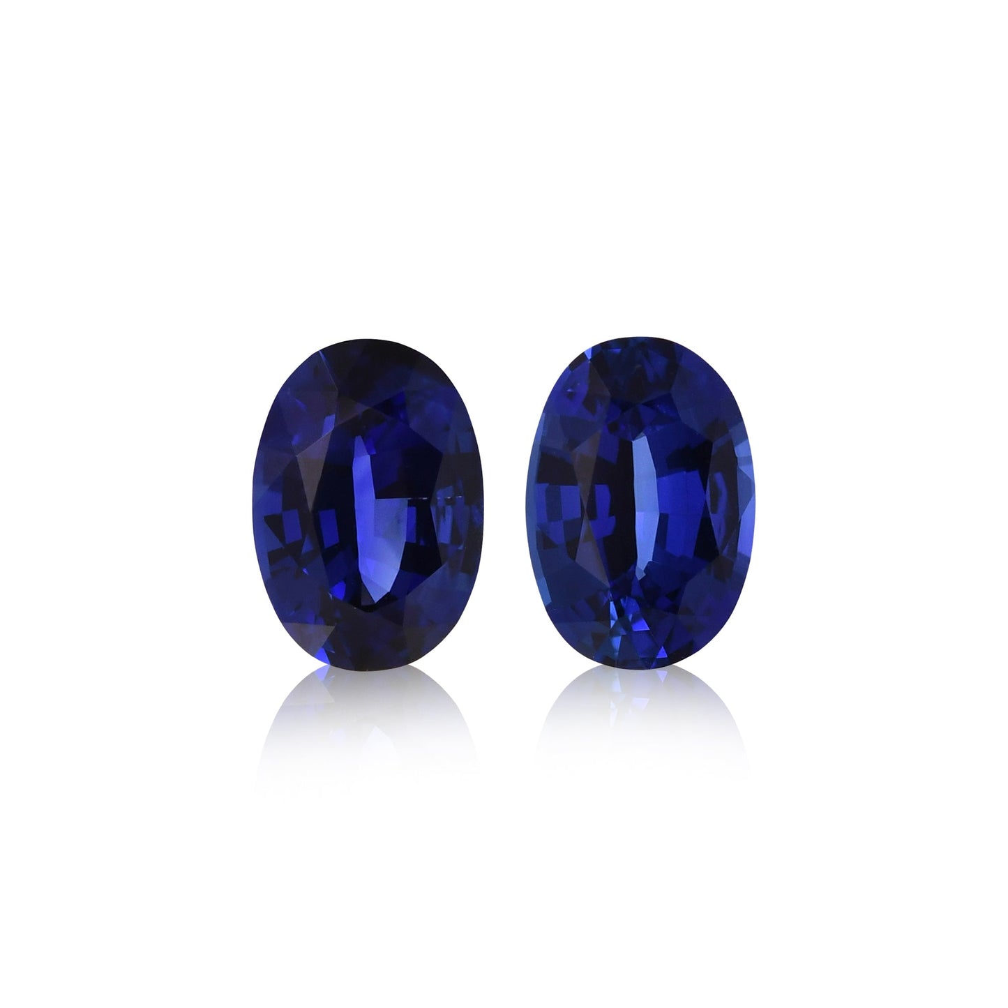 1,52 Karat blauer ovaler Saphir aus Sri Lanka