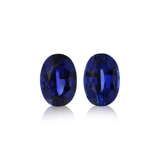 1,52 Karat blauer ovaler Saphir aus Sri Lanka