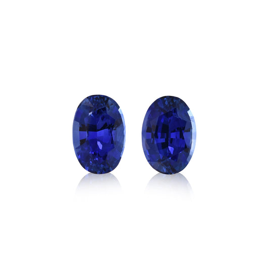 1,65 Karat blauer ovaler Saphir aus Sri Lanka