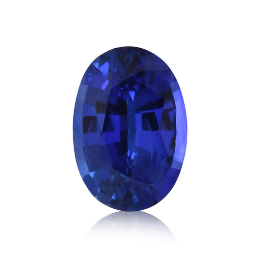 0.77 Carat Blue SRI LANKAN Oval Sapphire