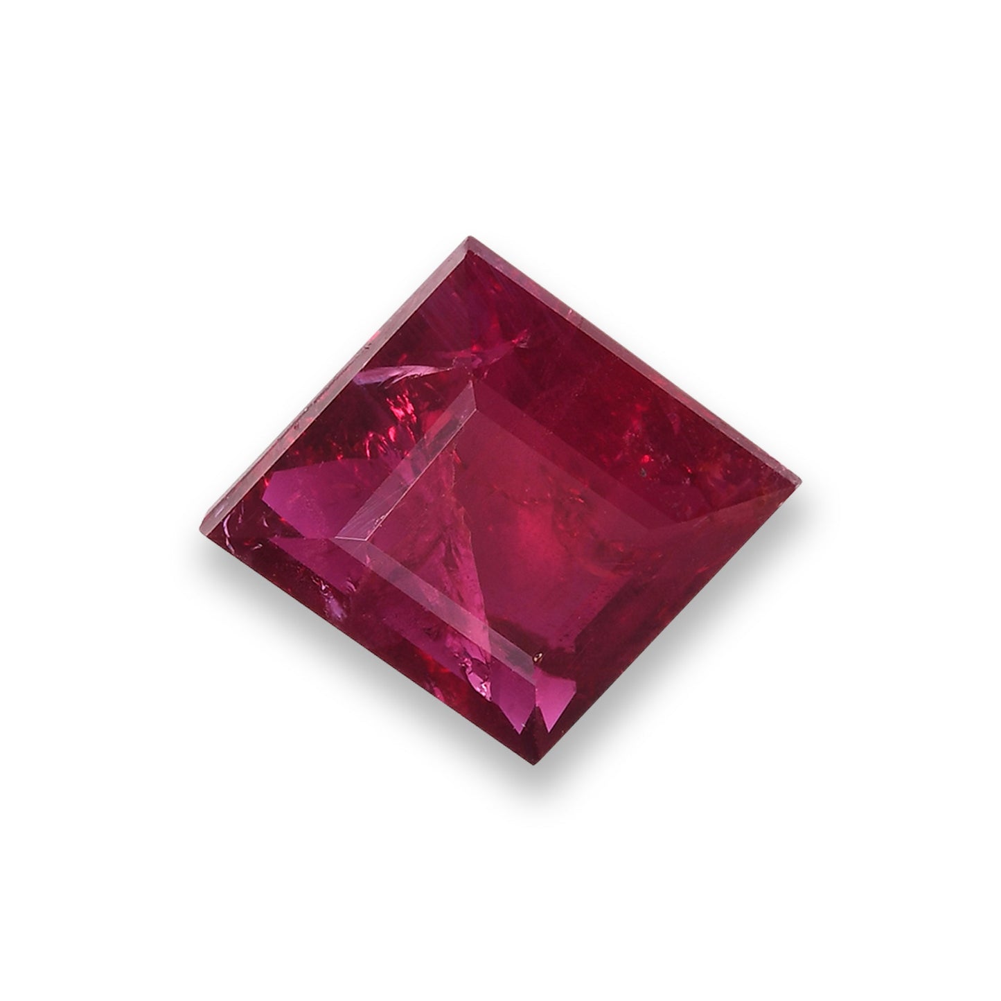 3.35 Carat Red MOZAMBIQUE Rectangular Ruby GRS No Heat