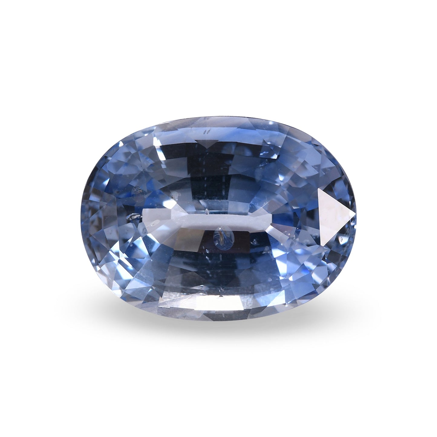 15,07 Karat blauer ovaler Saphir aus Sri Lanka (GRS)