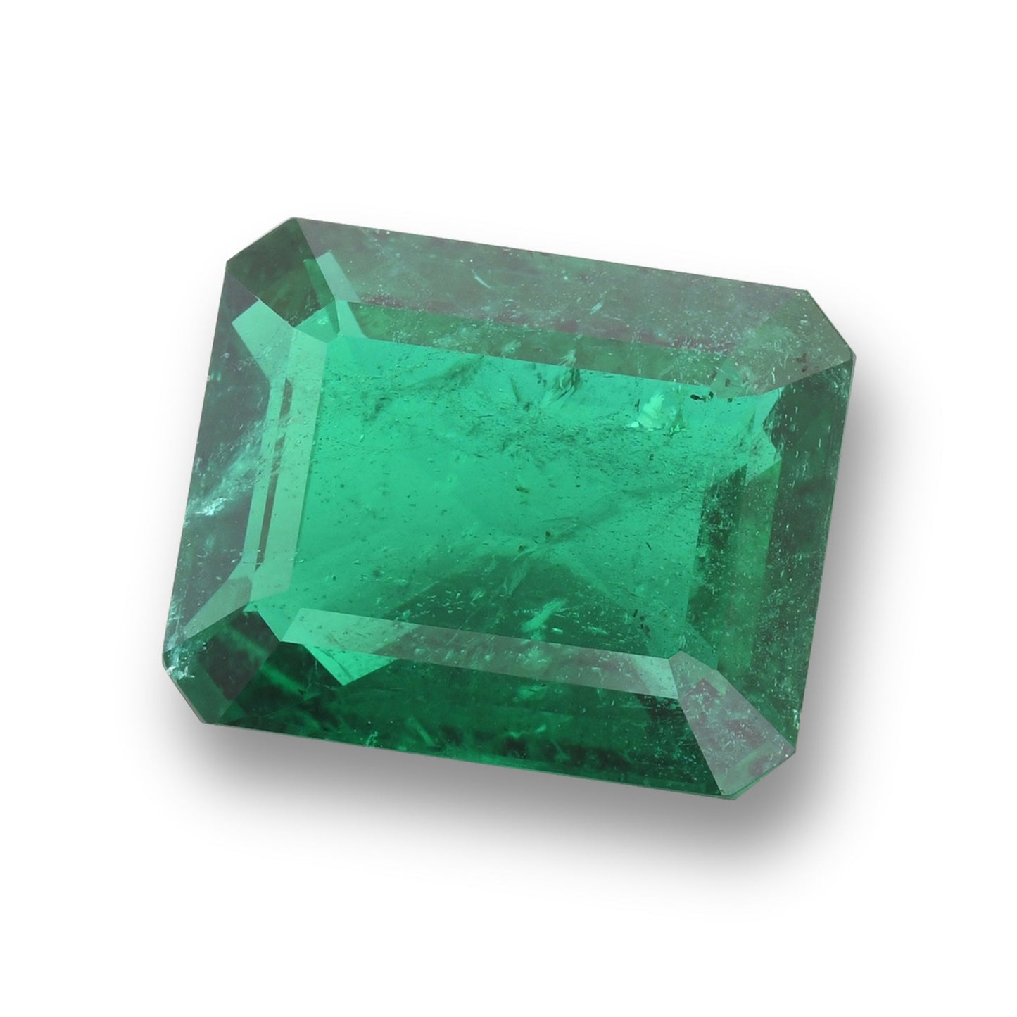 20,78 Karat Grüner Zambia Achteck-Smaragd CD