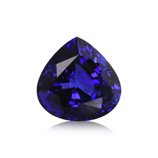 14,08 Karat blauer, trillianischer Tansanit aus Tansania (GWLAB)