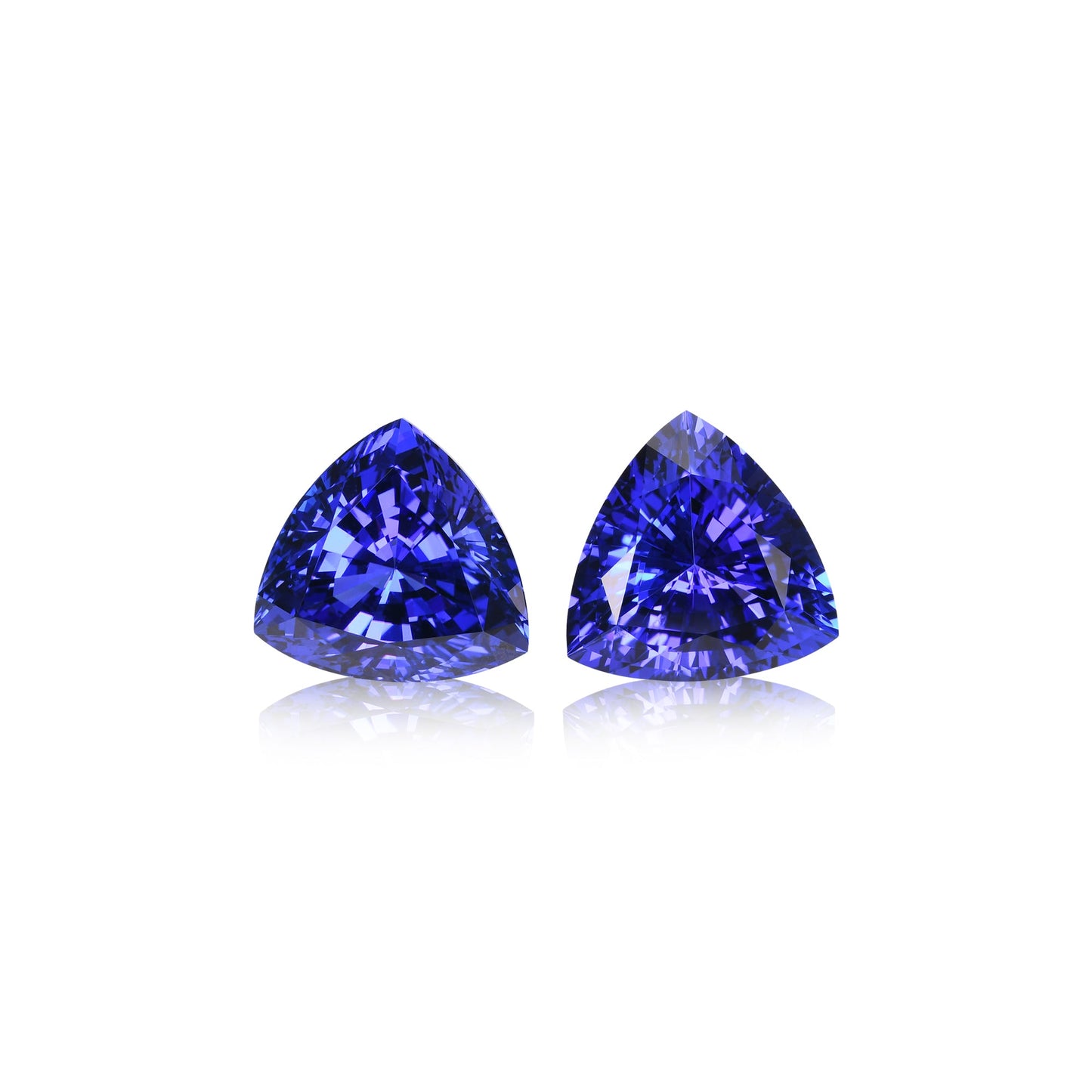 16,42 Karat blauer, trillianischer Tansanit aus Tansania (GWLAB)