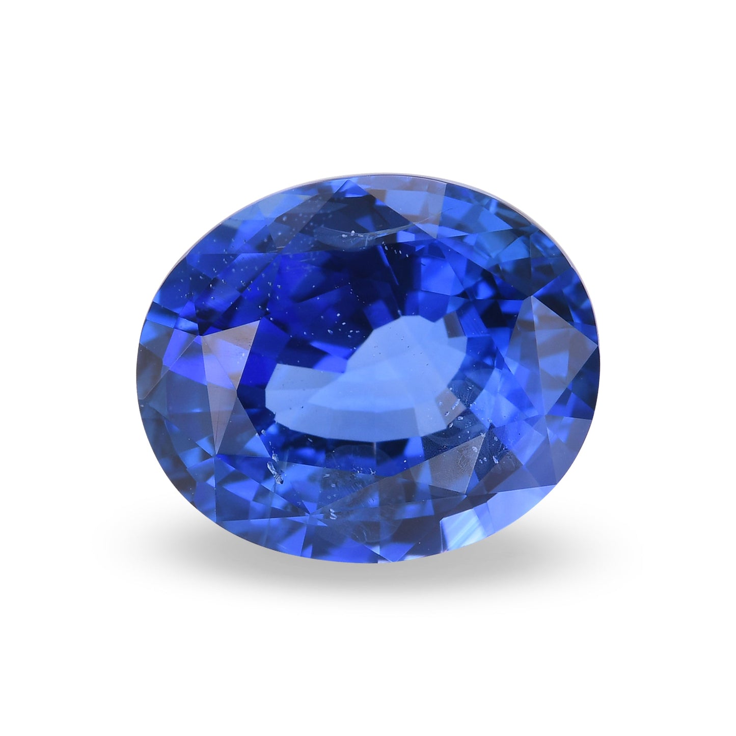 5,00 Karat blauer ovaler Saphir aus Sri Lanka (GRS)