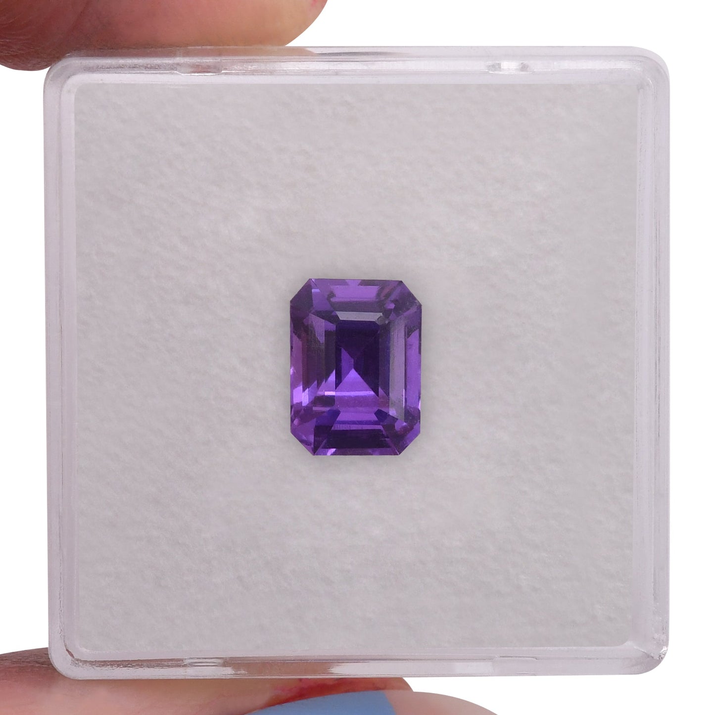 1,97 Karat violetter Madagaskar-Smaragd-Saphir