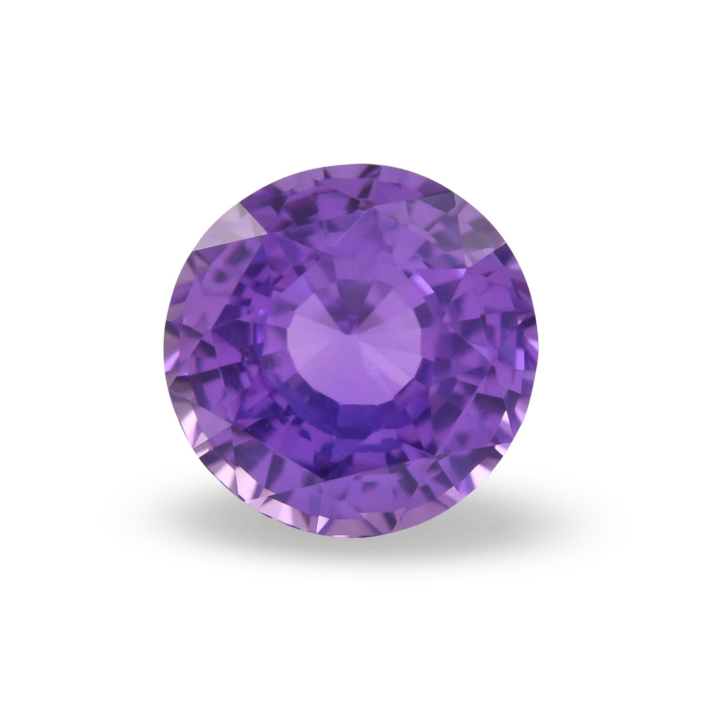 3.09 Carat Purple SRI LANKAN Round Sapphire CD