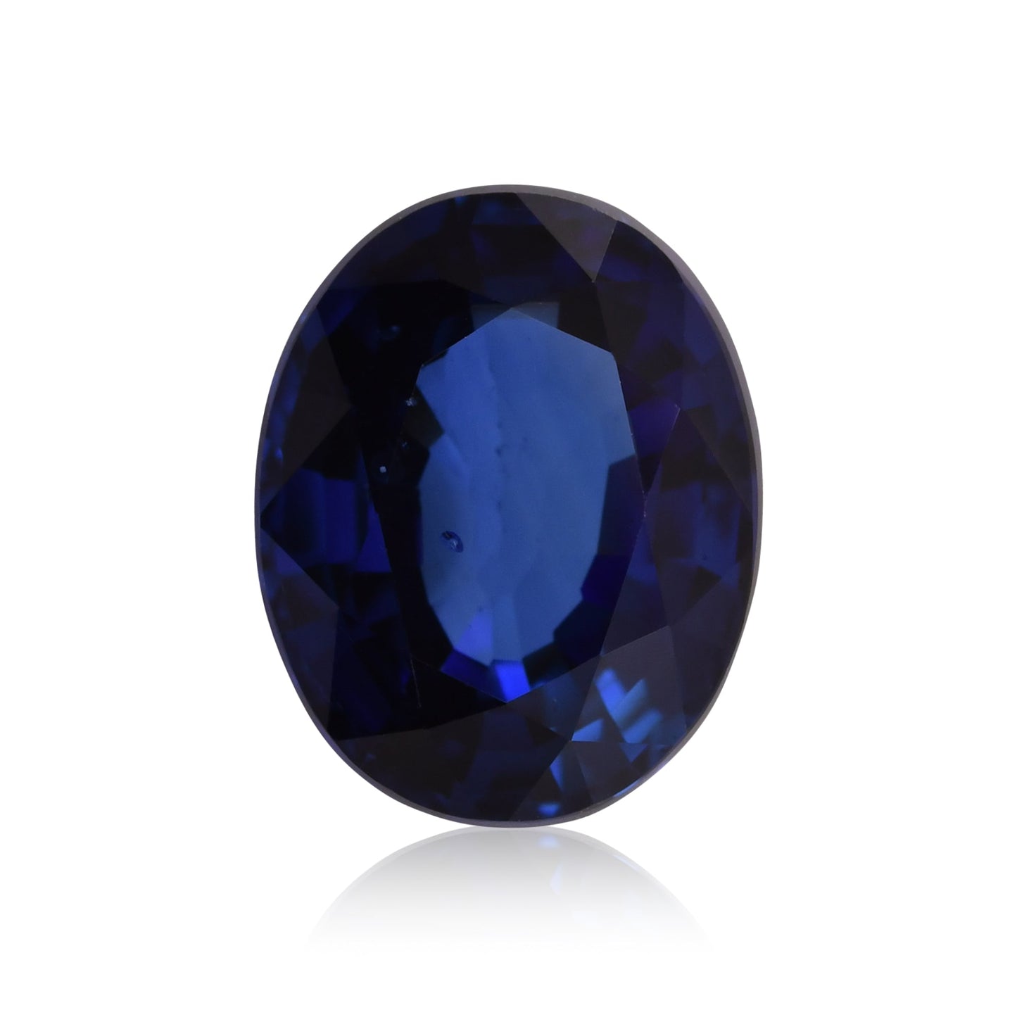 6,70 Karat blauer ovaler Saphir aus Madagaskar (AGL)