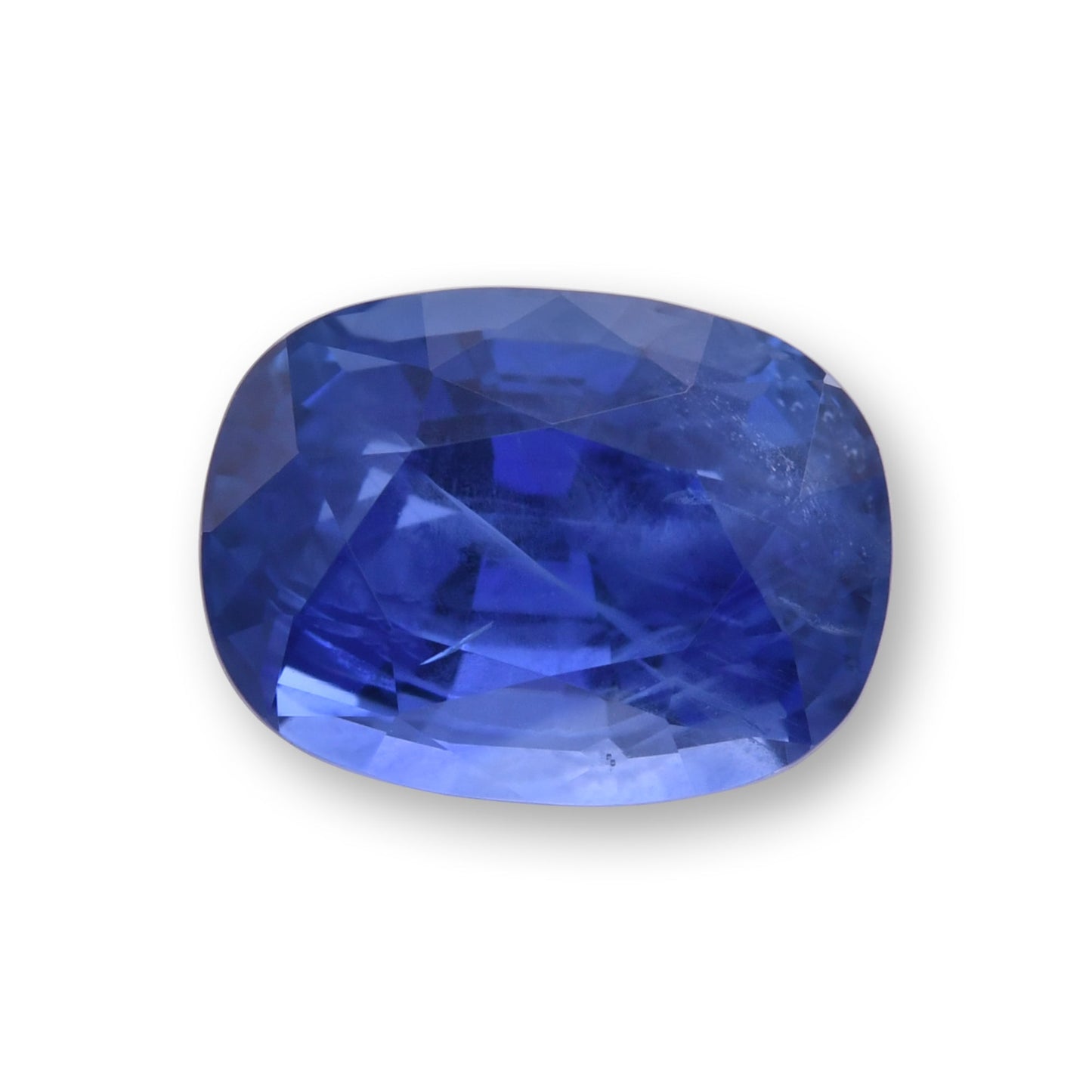 4,62 Karat blauer burmesischer Kissen-Saphir AGL