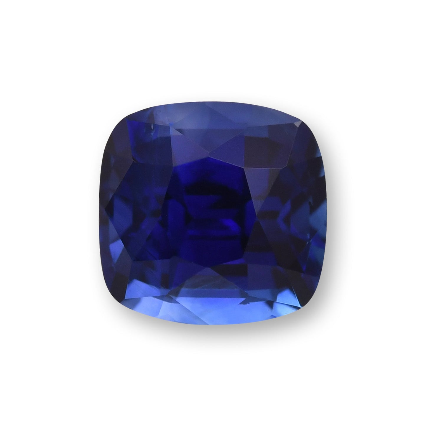 1,32 Karat blauer Kissen-Saphir AGL
