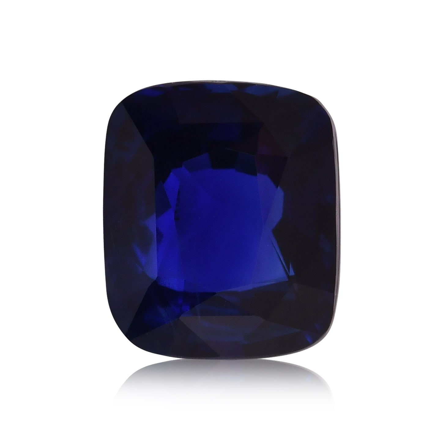 3,56 Karat blauer MADAGASCAR Kissen-Saphir AGL