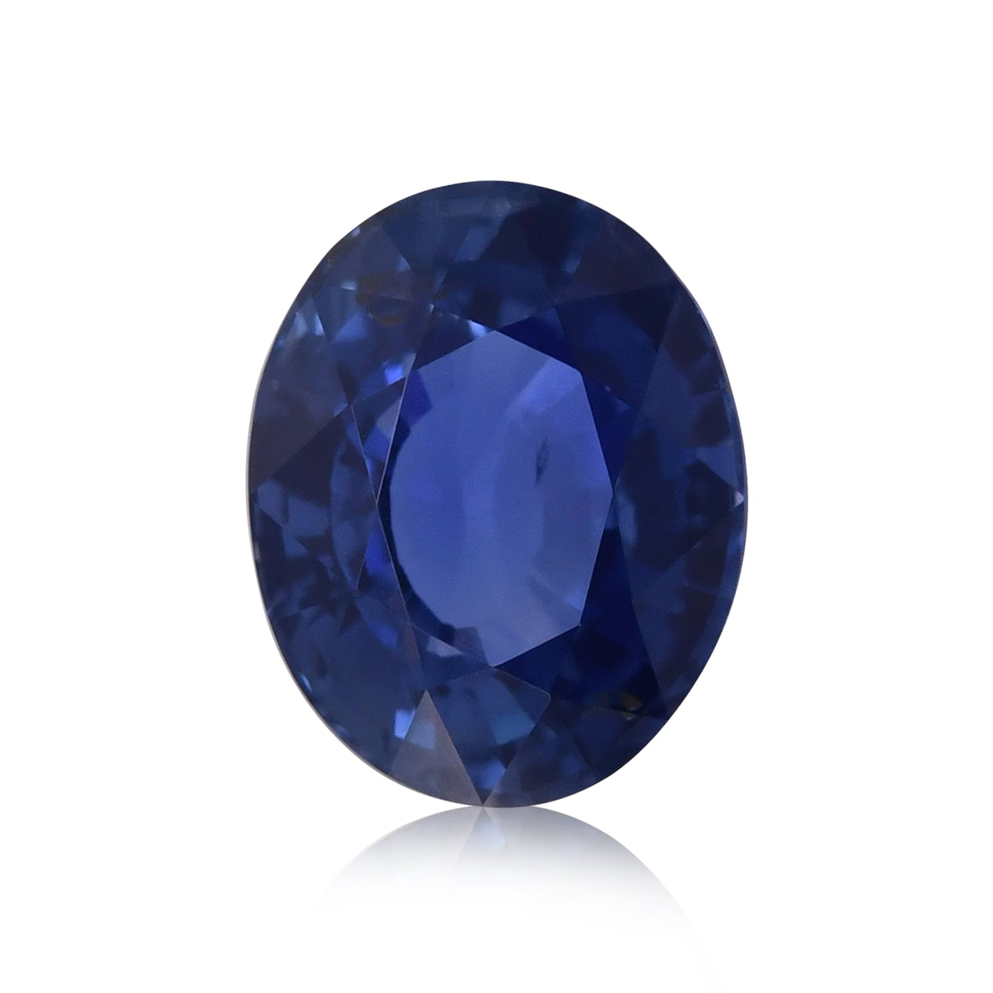 1,90 Karat blauer ovaler Saphir aus Sri Lanka
