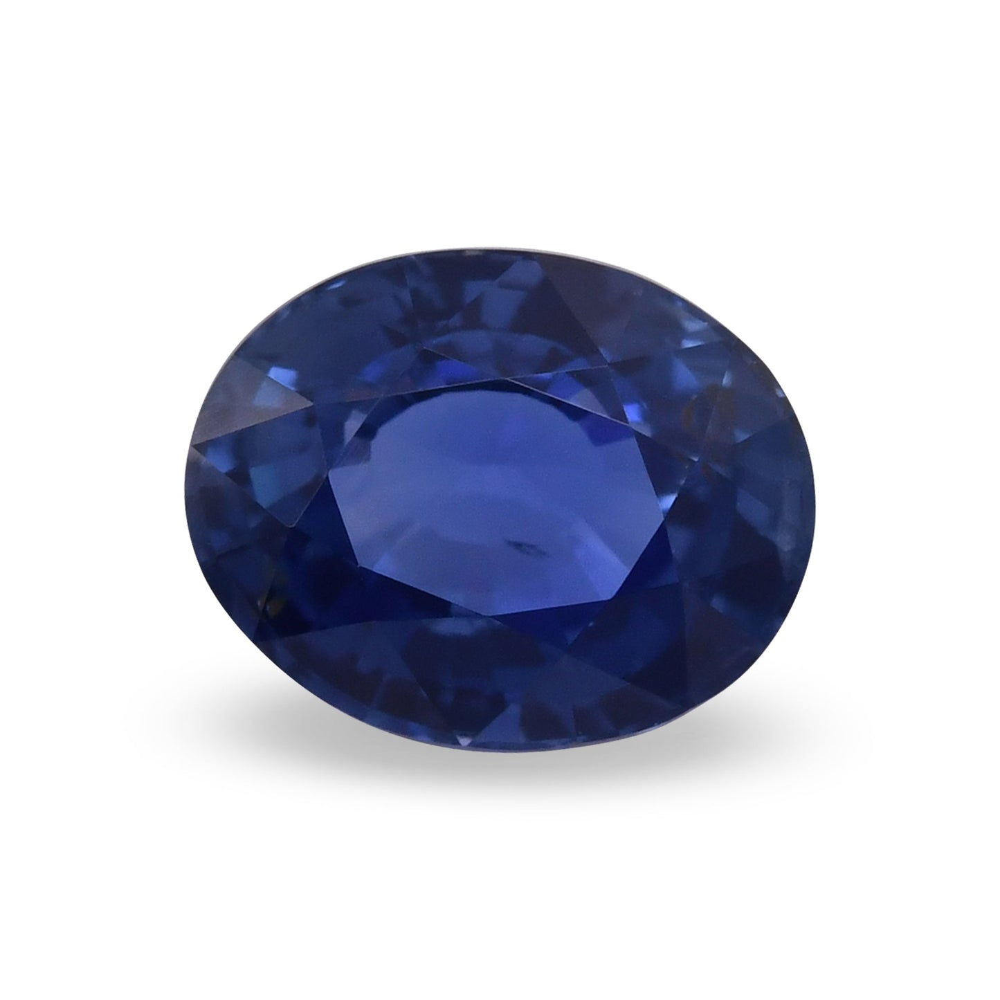 1,90 Karat blauer ovaler Saphir aus Sri Lanka